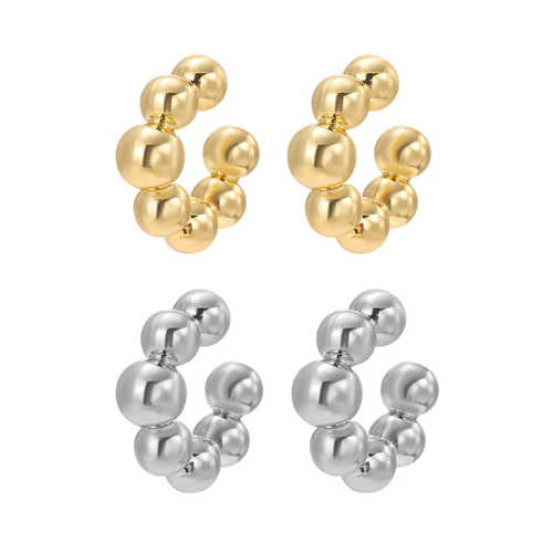 Faux piercing hélix en C à bille Faux piercing hélix en C à bille