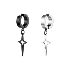 Faux piercing oreille pendentif étoile